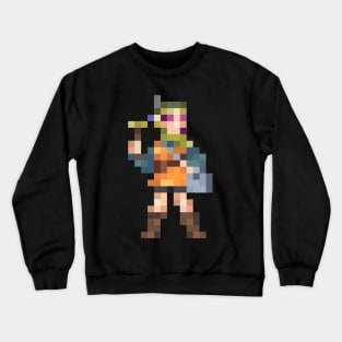 Lucca low-res pixelart Crewneck Sweatshirt